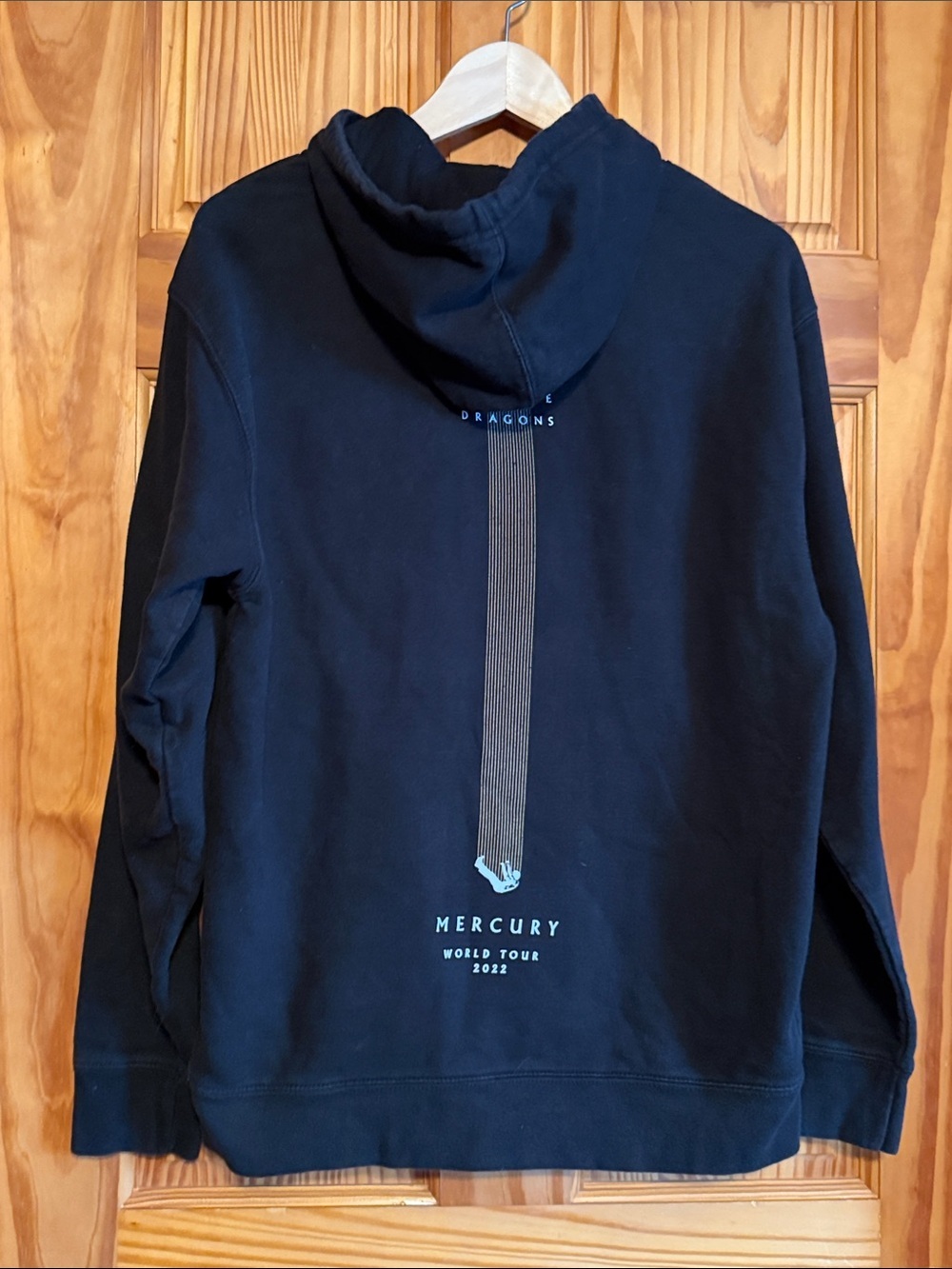 Imagine Dragons Black Logo Hooded Sweatshirt - Picture 2 of 5
